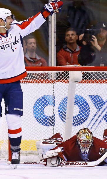Caps close out Coyotes in overtime